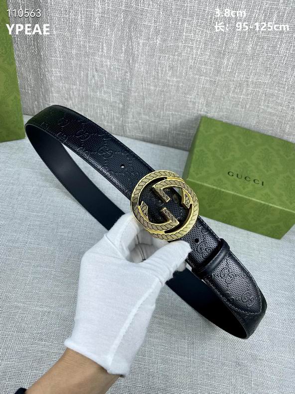 Gucci belt 38mm 95-125cm 8L125